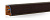 135 Дуглас темный  плинтус для столешниц  LB 37-309   (Польша) / 3,0 м