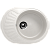 Мойка U 107m (570*450) овал, Молочный 341
