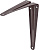 KS02/450x400/Br   (Кронштейн, размер 450х400мм., цвет корич)