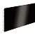 Цоколь 100*4000 мм (Rehau), черный глянец