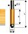 Фреза по дереву кромочная прямая ф12.7х51 твердосплав ц/хв 12 ЭНКОР бокс