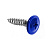 Саморез с прессш. острый 4,2*19, ярко-синий (RAL 5005)