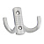 Мебельный крючок, матовый хром (KR 0061 SC)
