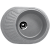 Мойка U 107m (570*450) овал, Графитовый 342