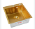 Мойка для кухни ARFEKA ECO AR 450*450 GOLD PVD NANO