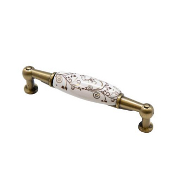 ruchka-skoba-s-farforom-96mm-d105-sh30-v30-antichnaya-bronza