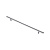 Ручка-рейлинг диаметр 10мм, 256мм, хром (R-3010-256)