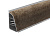 Плинтус Термопласт АР740 37*24*4200 Верона 1354 (1214) под каспий бронзовый