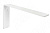 Менсолодержатель LOFT для полок L-250 мм, белый муар (2шт)