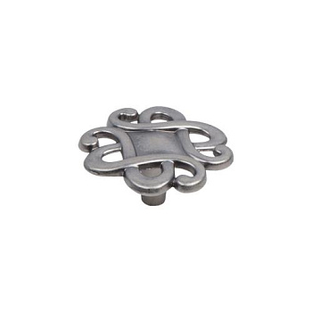 ruchka-knopka-d50-sh50-v25-chernenyy-starinnyy-cink