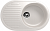 Мойка ES16 (720*455) овал, Белая 331