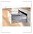 9248733 Компл.ящика InnoTech Atira частич.выдв.с демпфером Silent System, H144,NL350,серый