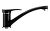 Смеситель ES-06 черный 308