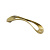 Ручка-скоба, 96мм, античная бронза (S-3970-96 AB)