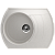 Мойка U 206 (640*485) овал, Молочный 341