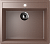 Мойка ES15 (550*495) квадрат, Терракот 307