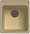Мойка GranFest ECO-17 1-чаша 420*480мм, Бежевая