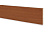 Цоколь 150*4000 мм, Вишня