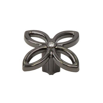 ruchka-knopka-s-kristallami-chernyy-hrom