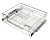 Хром полированный, Выдвижная корзина-сушка (KRS03/1/1/800)
