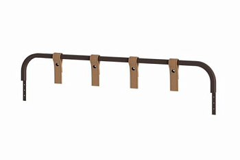 тёмно-коричневый