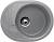 Мойка ES17 (570*495) овал, Графитовый 342