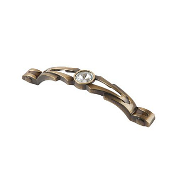 ruchka-skoba-s-kristallami-128-mm-d150-sh20-v10-antichnaya-bronza