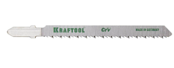 KRAFTOOL T101BR, EU-хвост., по дереву, шаг 2.5 мм, 75 мм, 2 шт, полотна для лобзика