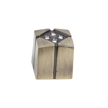 ruchka-knopka-s-kristallami-d20-sh20-v20-antichnaya-bronza