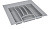 Вкладка д/столовых приборов 500 мм Серый уп (ш465-395*д485-400)