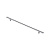 Ручка-рейлинг диаметр 10мм, 384мм, хром (R-3010-384)