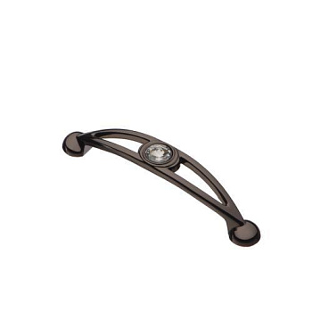 ruchka-skoba-s-kristallami-96-mm-chernyy-hrom