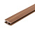 Профиль для ДВП соеденительный, Коричневый, 2000мм